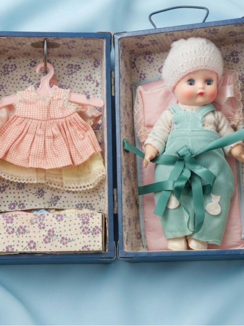 So adorable!!!   1950’s Vintage Vogue doll with trunk and many accessories